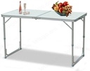 Folding Aluminum Table 120x70cm