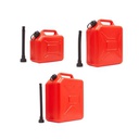 Portable plastic fuel tank 5L