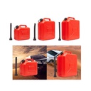 Portable plastic fuel tank 5L