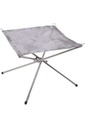 Portable Fire Pit Collapsing Outdoor Steel Mesh 40x40 cm