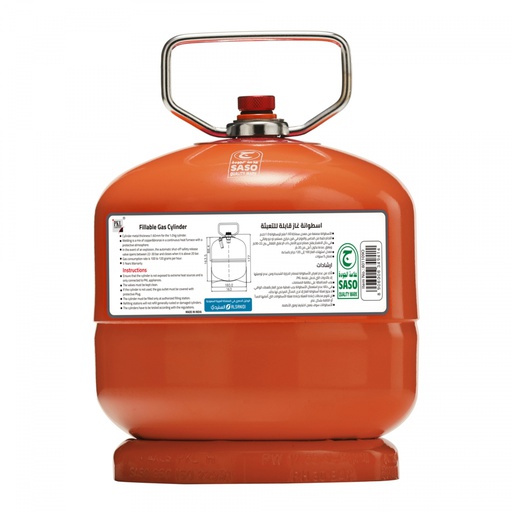 Refillable 1-KG Gas Cylinder