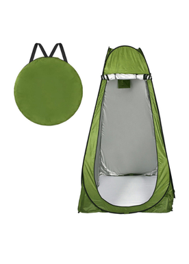 Portable camping toilet tent