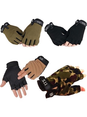 Weather Half Finger Tactical Gloves